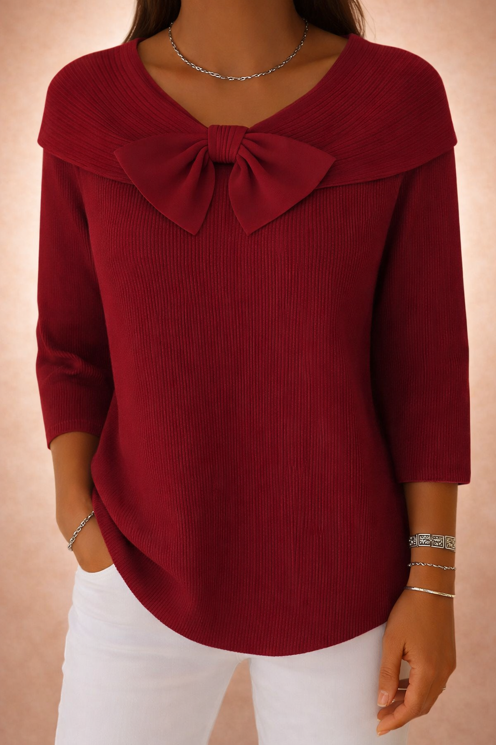 ELLA | MAGLIONE CON FIOCCO