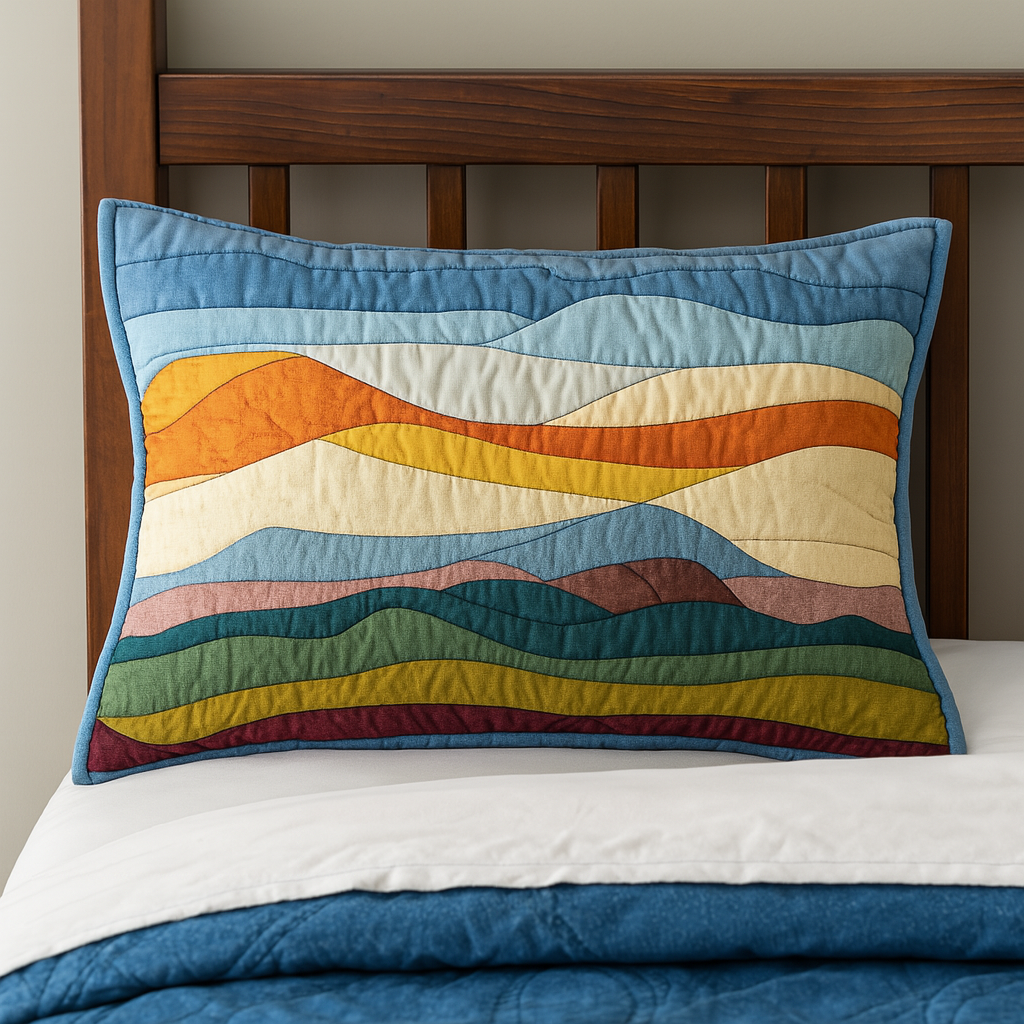 Funda de Almohada de Edredón Melodía del Mar