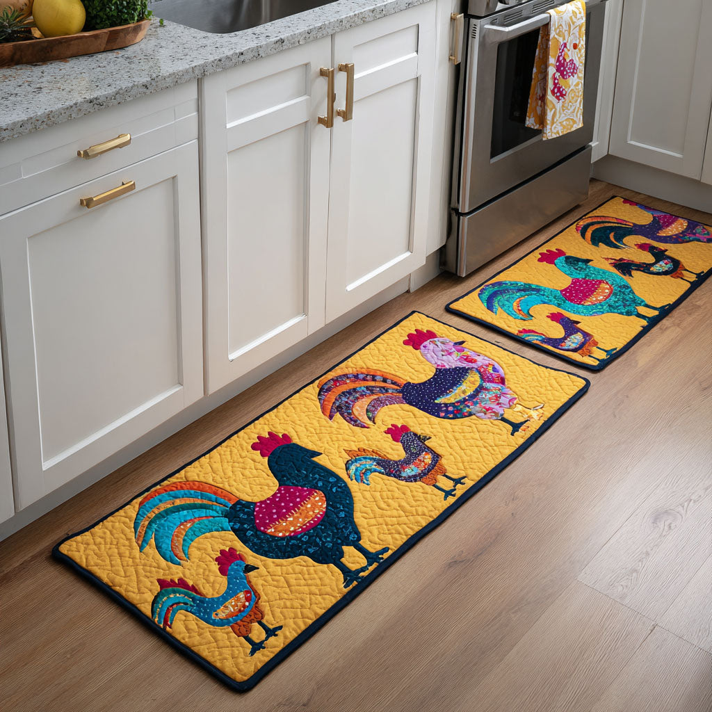 Alfombra de Área para Cocina Chicken Bloom