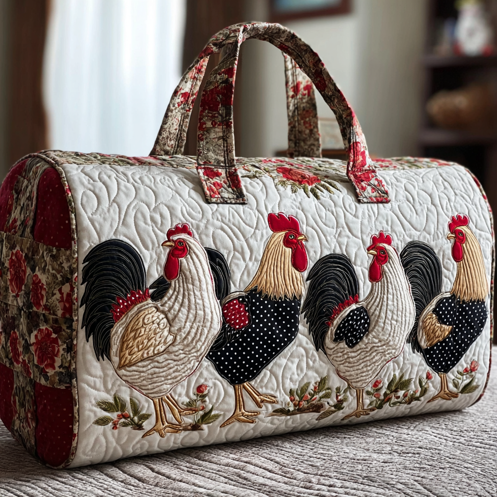 Bolsa de Viaje Acolchada Chicken Charm