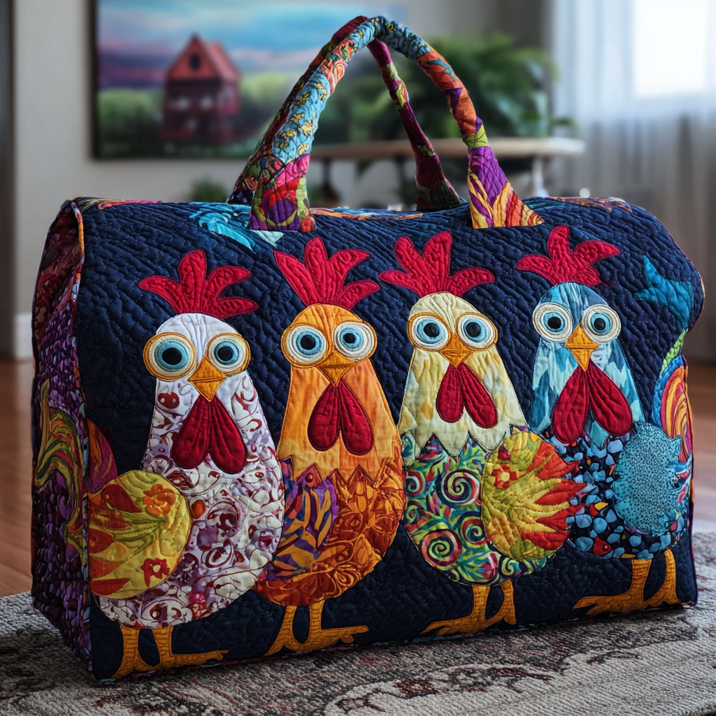 Bolsa de Viaje Acolchada Chicken Glow