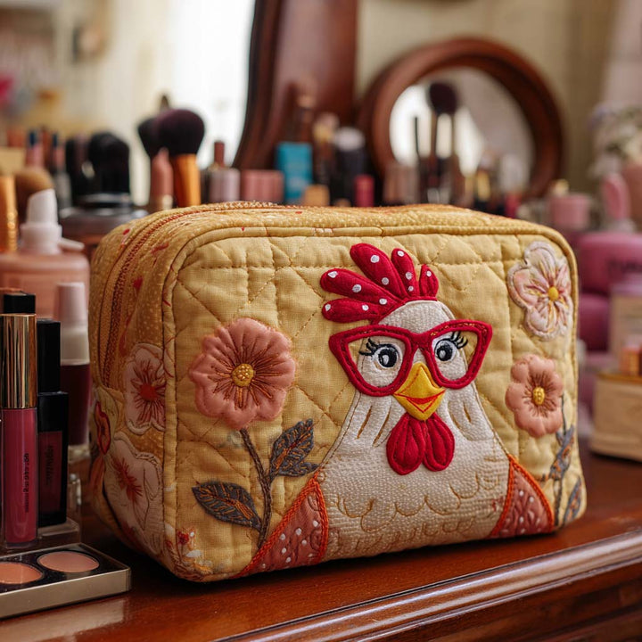 Bolsa de Maquillaje Acolchada Chicken Shine