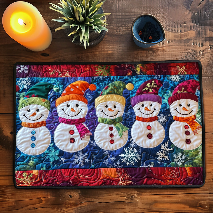 Mantel Individual Acolchado Chilly Cheer