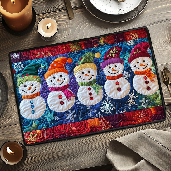 Mantel Individual Acolchado Chilly Cheer