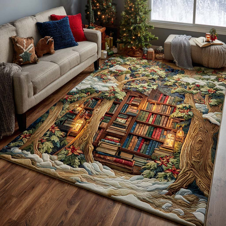 Alfombra de Área de Capítulos Navideños