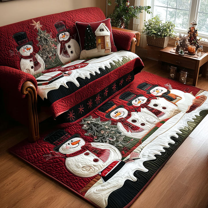 Alfombra de Área Sonrisas de Nochebuena