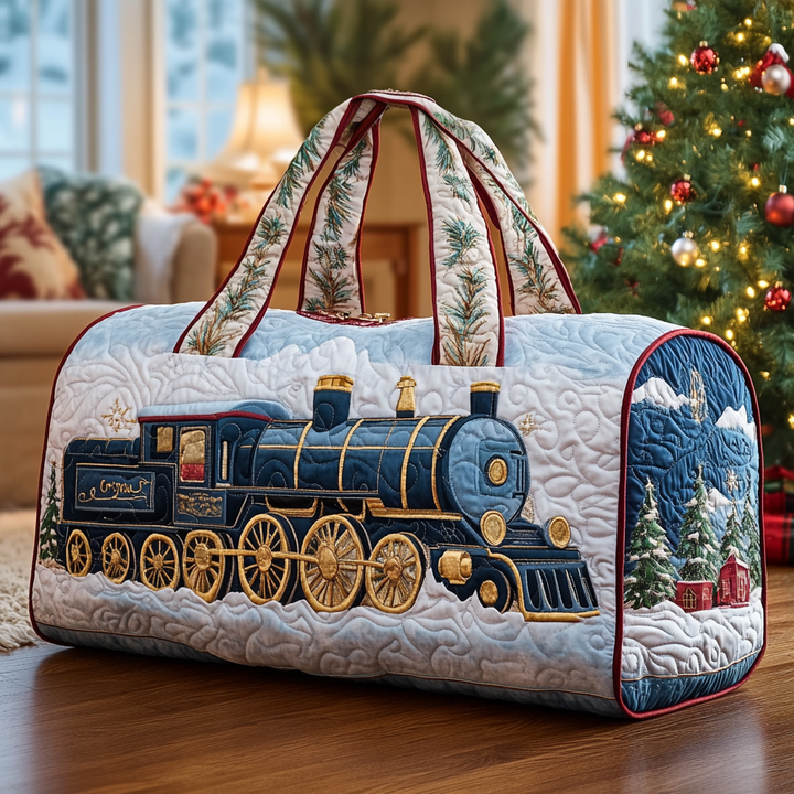 Bolsa de viaje acolchada Christmas Express