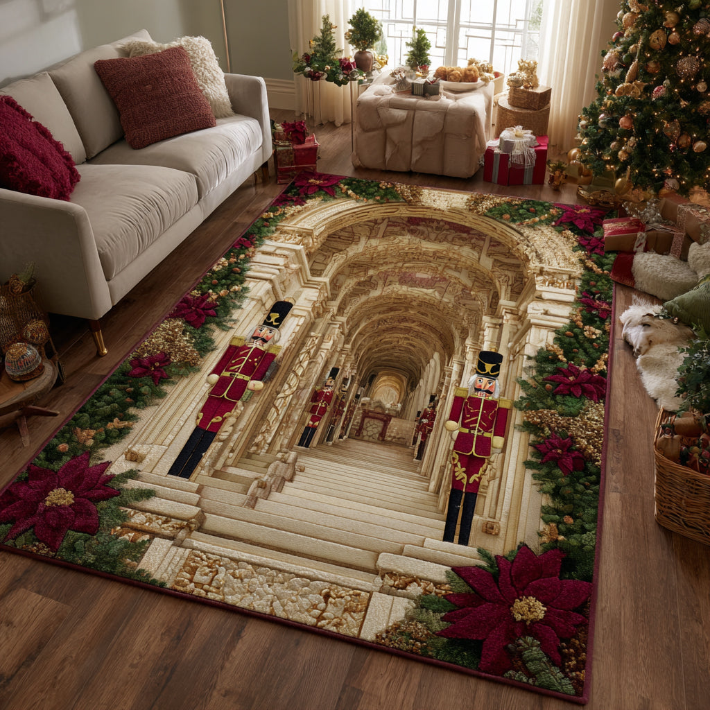 Alfombra de Área Túnel Navideño