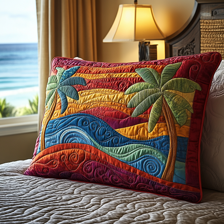 Funda de Almohada Acolchada Brisa Costera