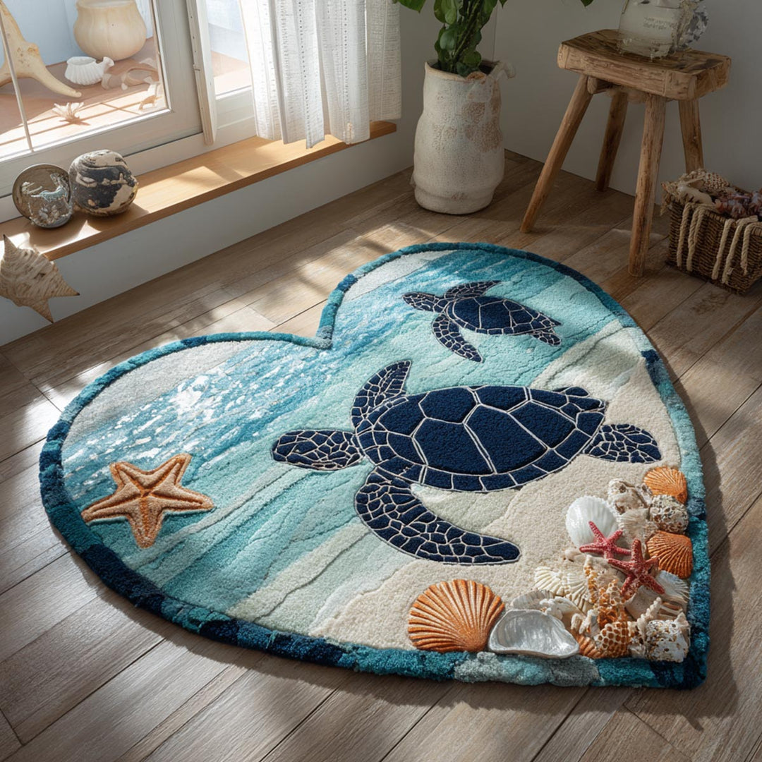 Alfombra de Área de Forma Personalizada Bliss Costera