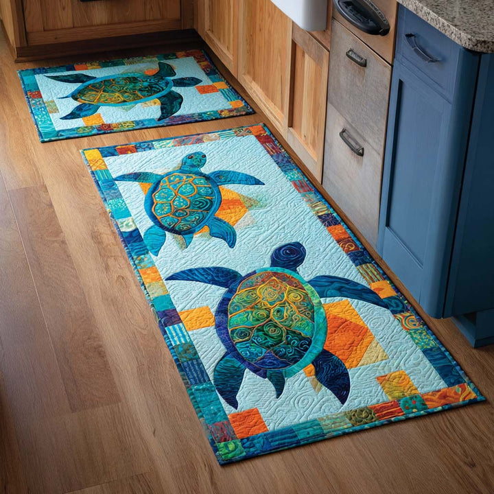 Alfombra de Área de Cocina Sueño Costero
