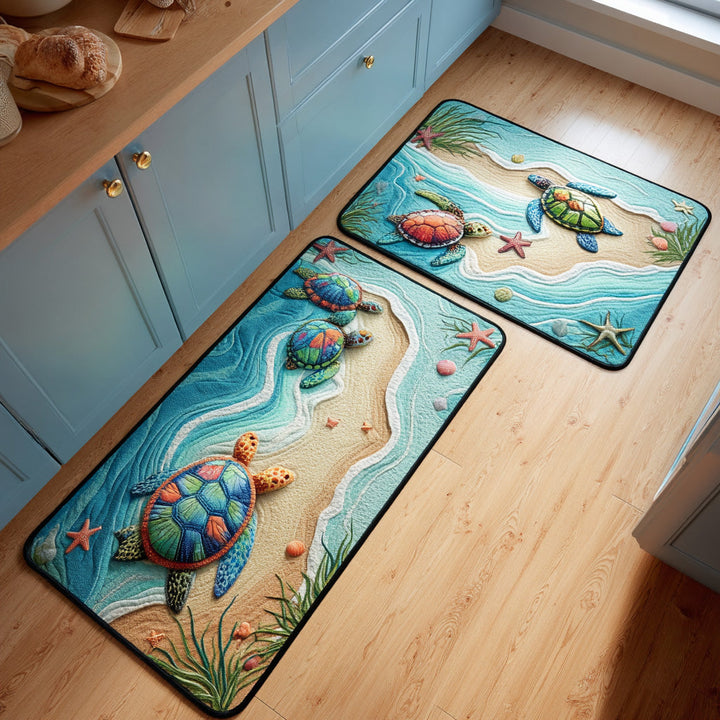 Alfombra de Área para Cocina Coastal Dream