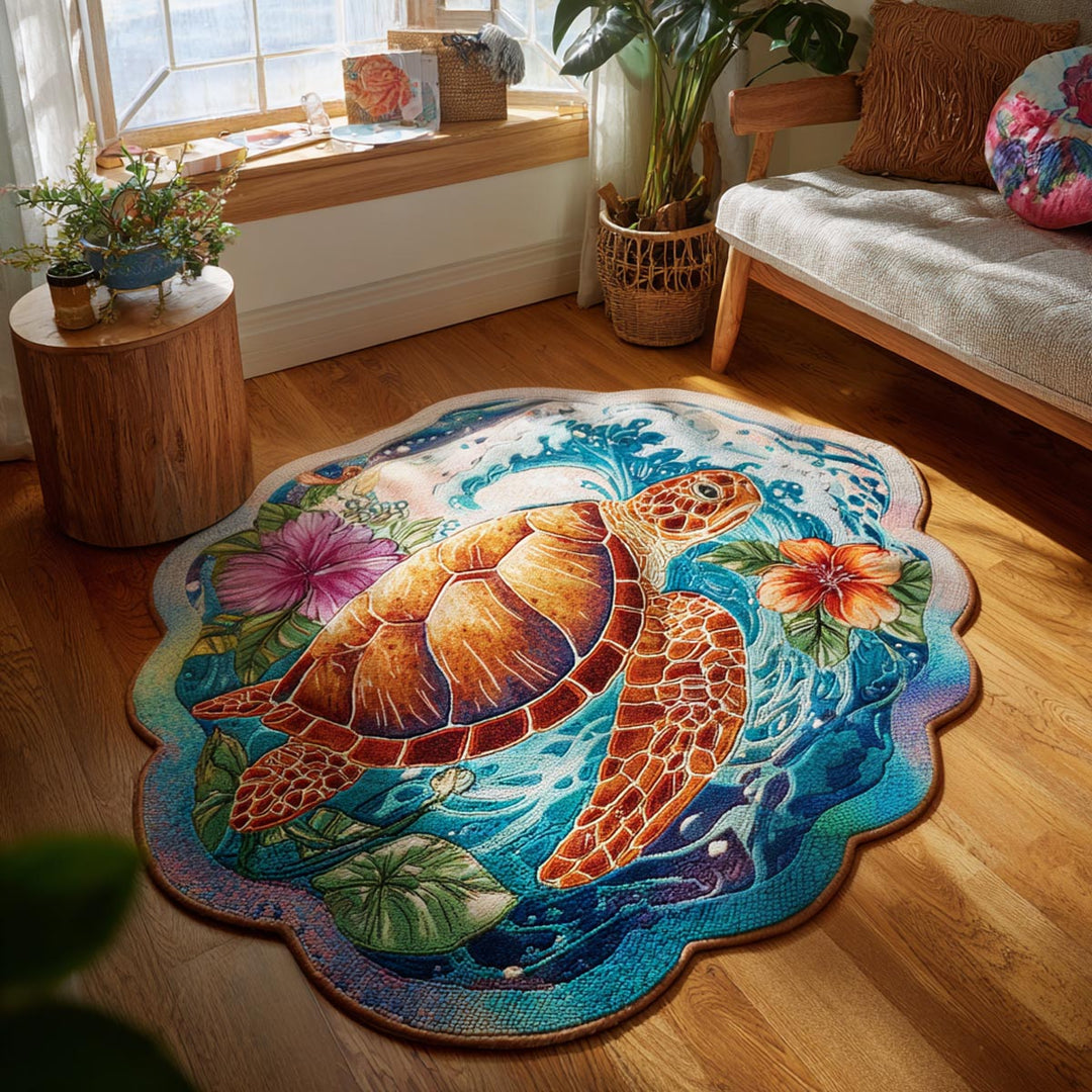 Alfombra de Área Personalizada Coastal Dreamscape