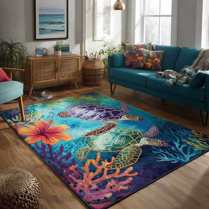 Alfombra de Área de Tortuga Costera