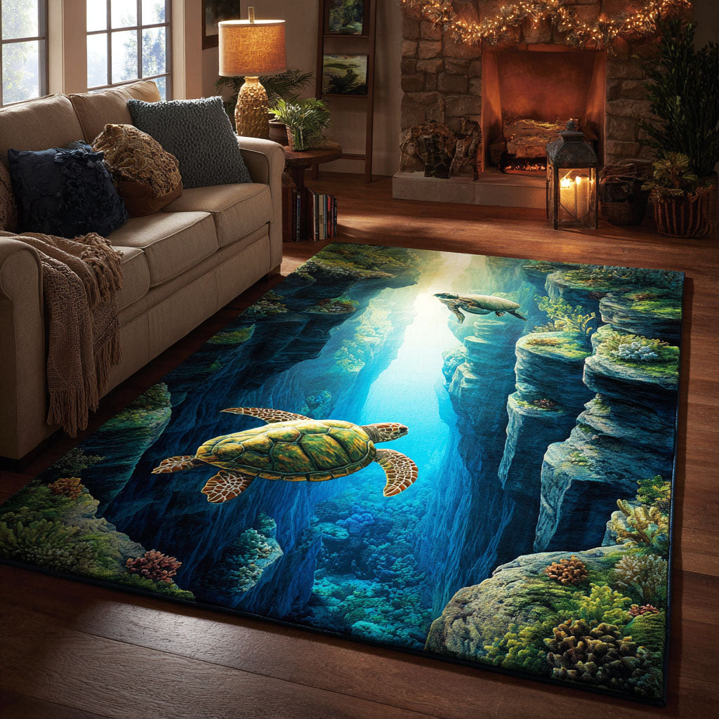Alfombra de Área de Tortuga Costera