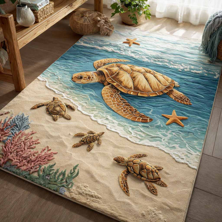 Alfombra de Área de Tortuga Costera