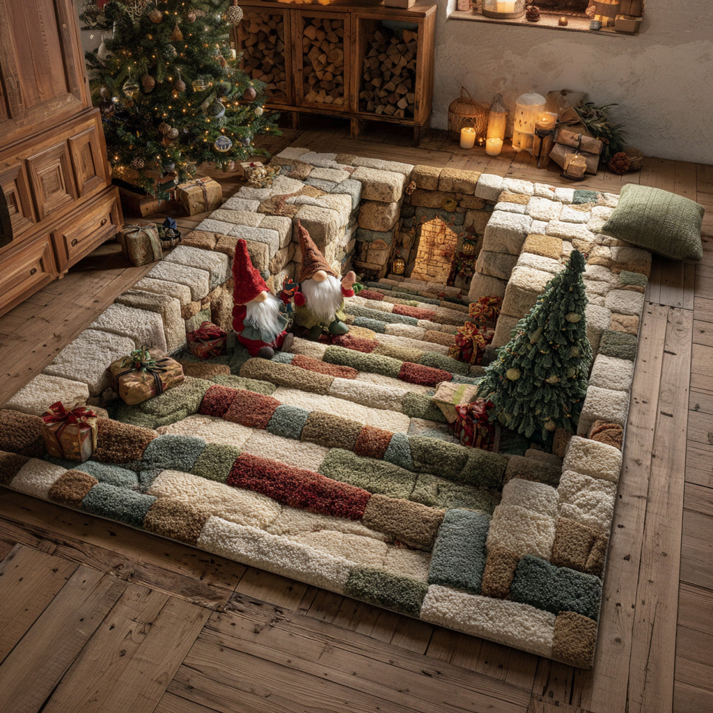 Alfombra de Área Gnome de Piedra