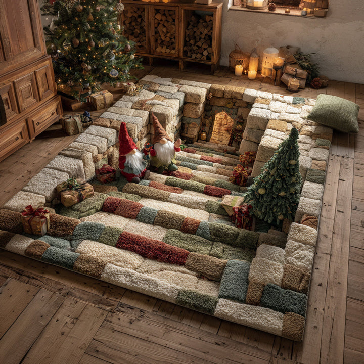 Alfombra de Área Gnome de Piedra
