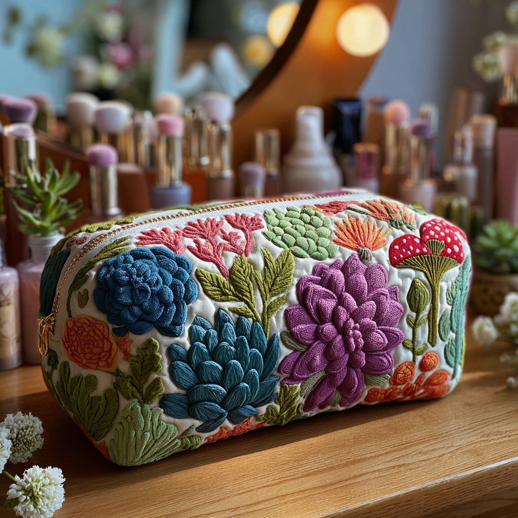 Bolsa de Maquillaje Acolchada Colorida