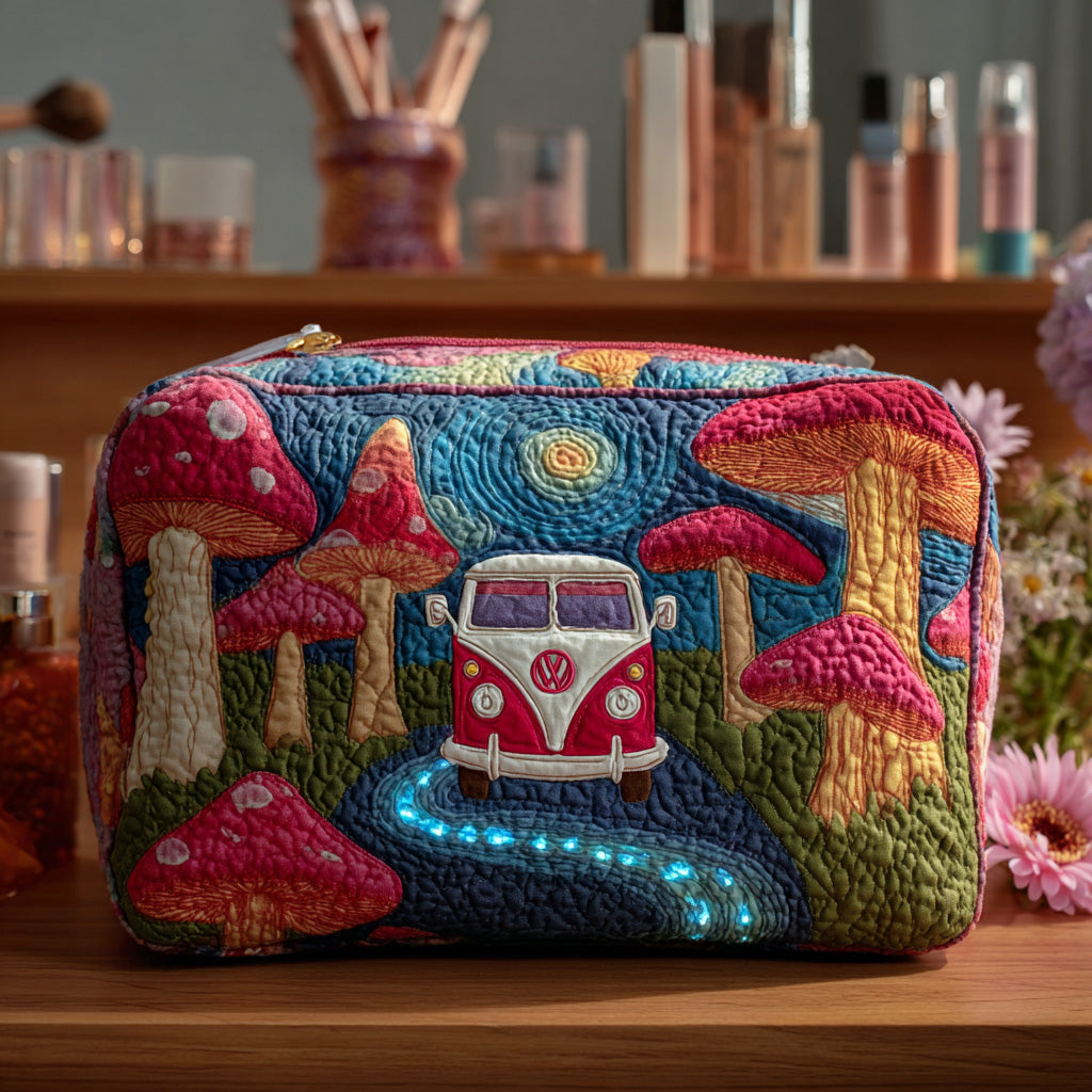 Bolsa de Maquillaje Acolchada Cosmic Hippie Dream