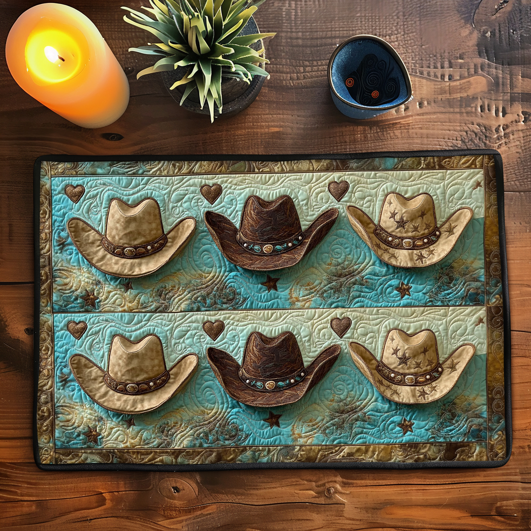 Colección Cowboy Mantelito Acolchado