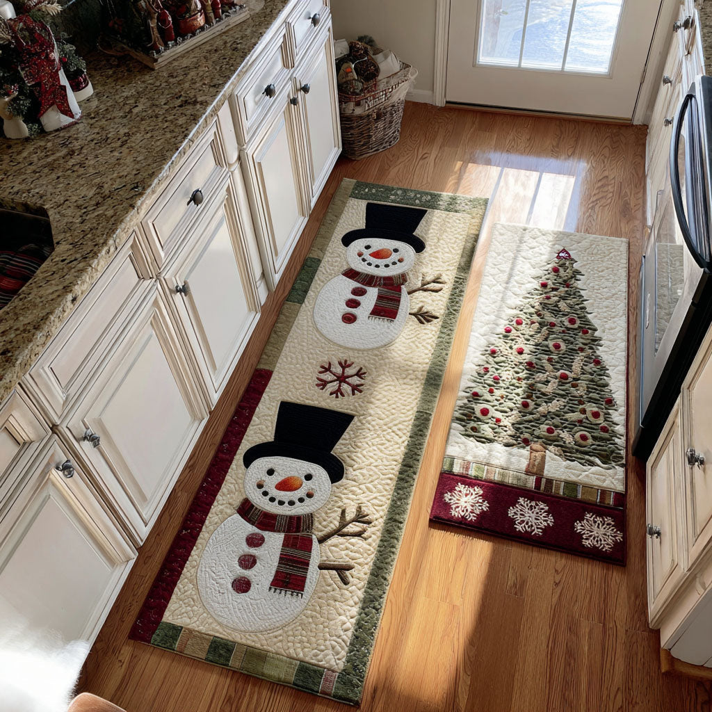 Alfombra de Área para Cocina Frost de Cabaña Acogedora