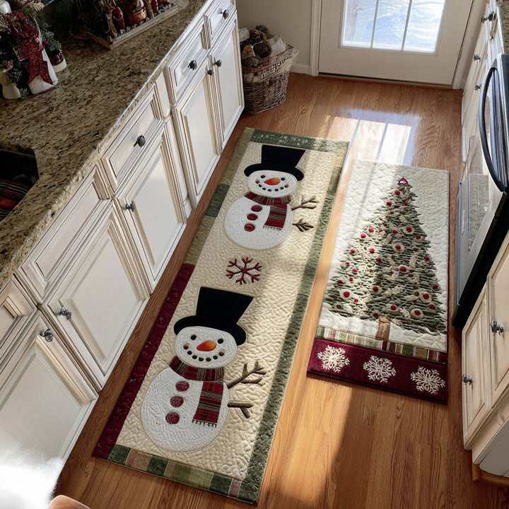Alfombra de Área para Cocina Frost de Cabaña Acogedora