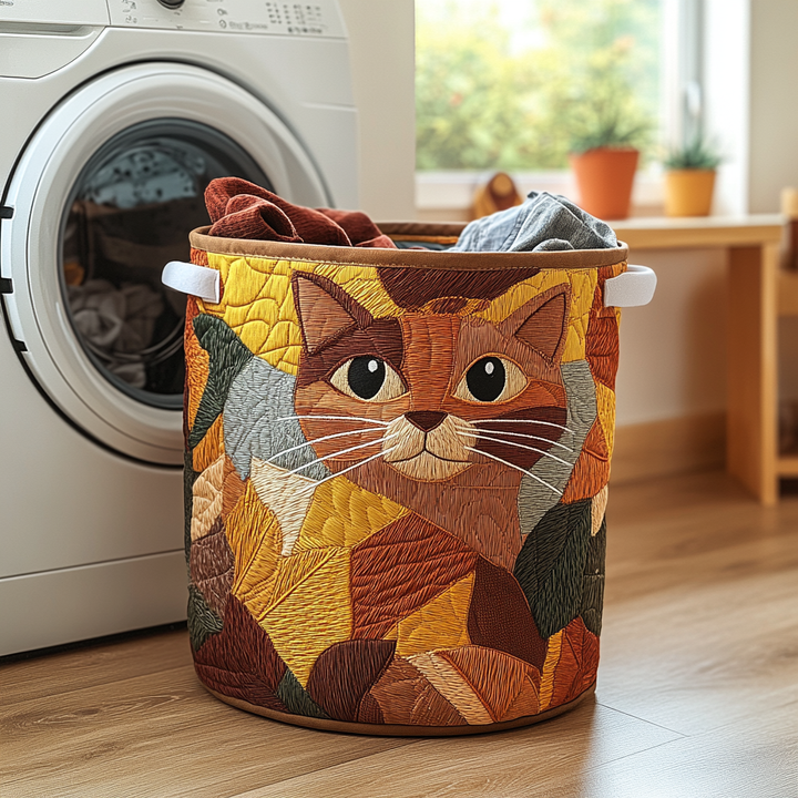 Cesta de Ropa Acolchada para Gatos Acogedora