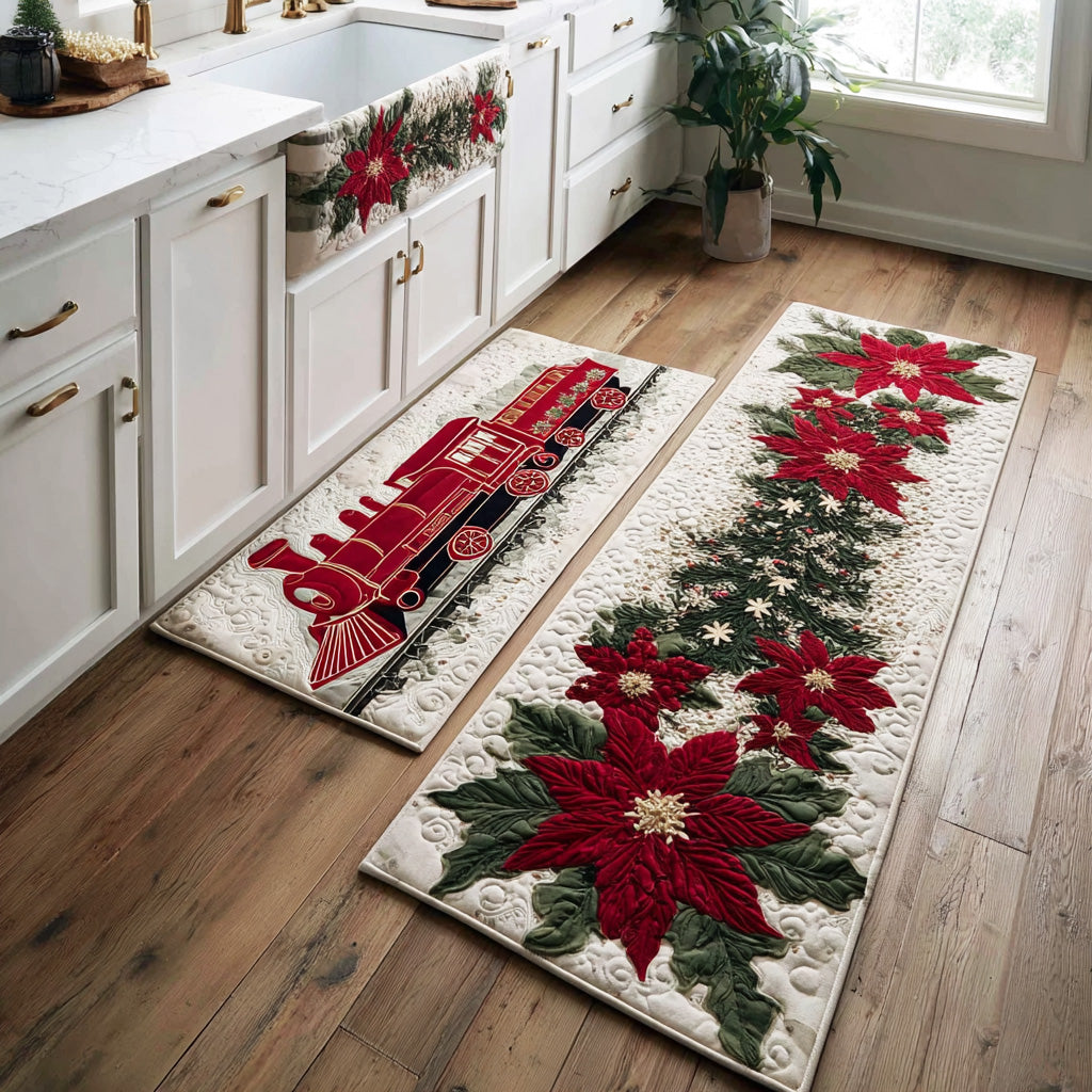 Alfombra de Cocina Acogedora para Nochebuena