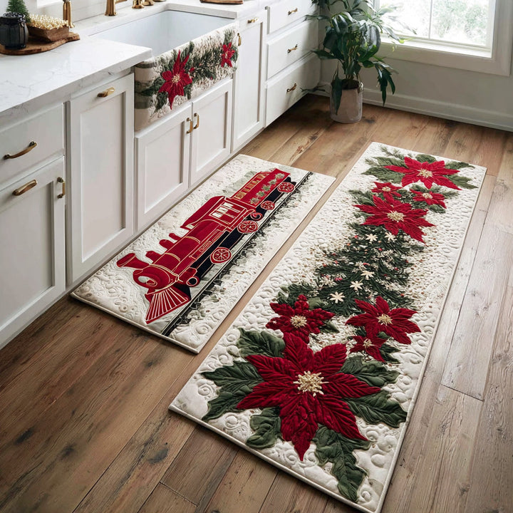 Alfombra de Cocina Acogedora para Nochebuena