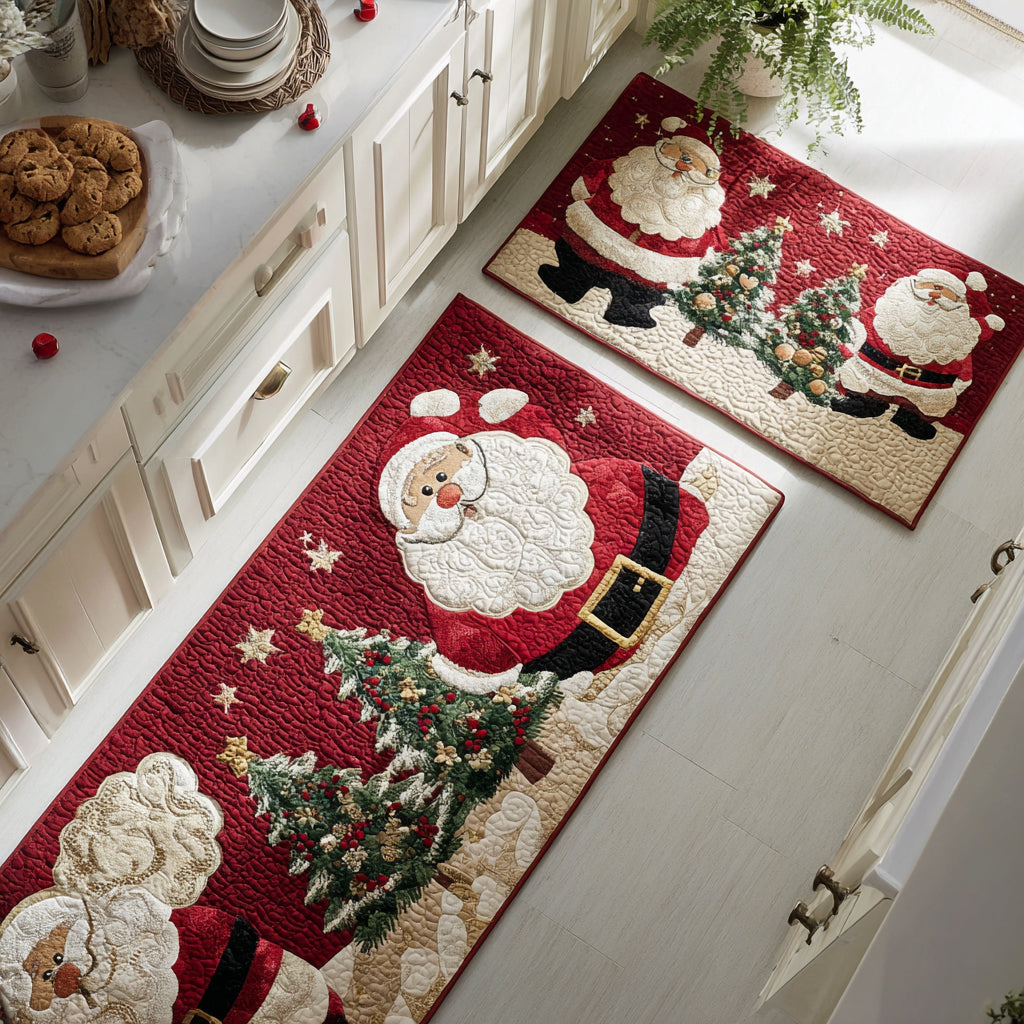 Alfombra de Cocina Acogedora de Santa