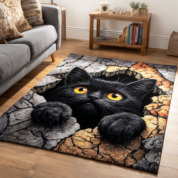 Alfombra de Área para Gatos Crack Ground
