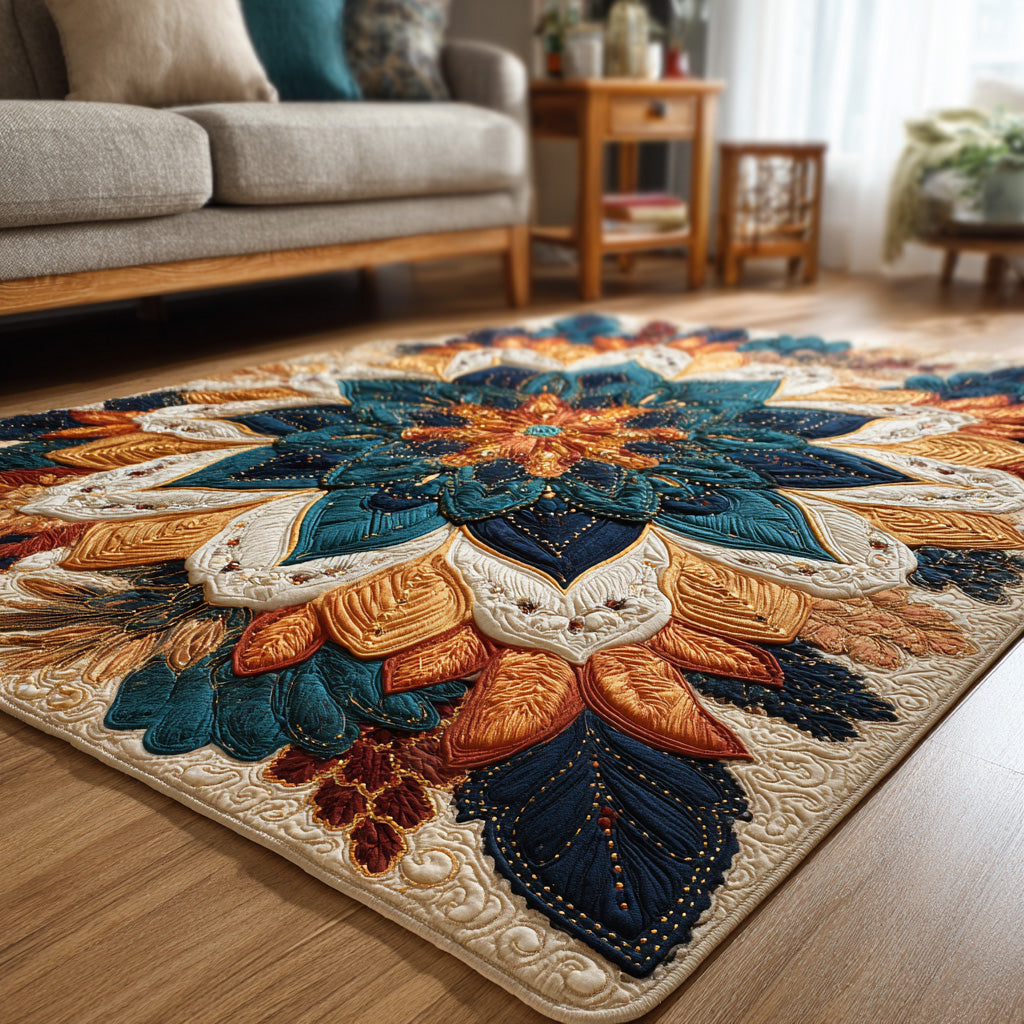Alfombra de Área Loto Carmesí