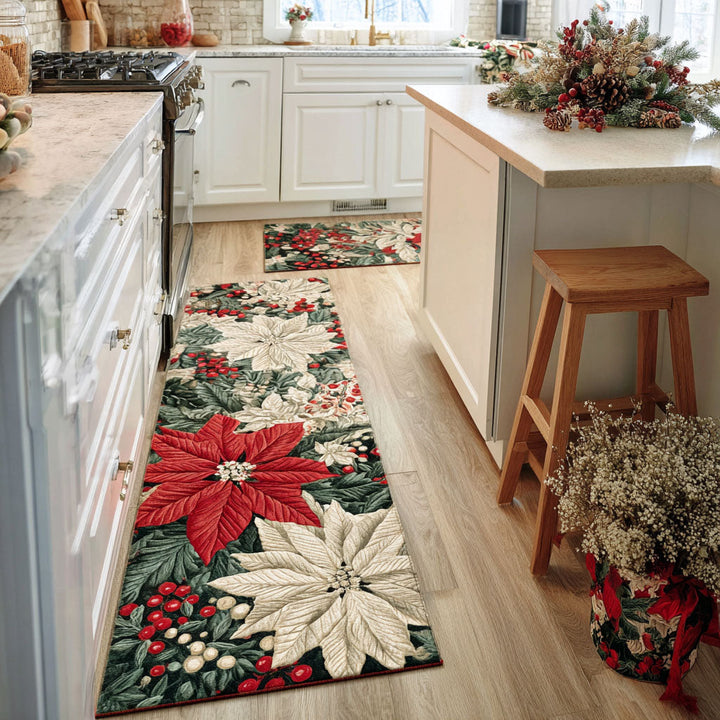 Alfombra de Área para Cocina Crimson Path