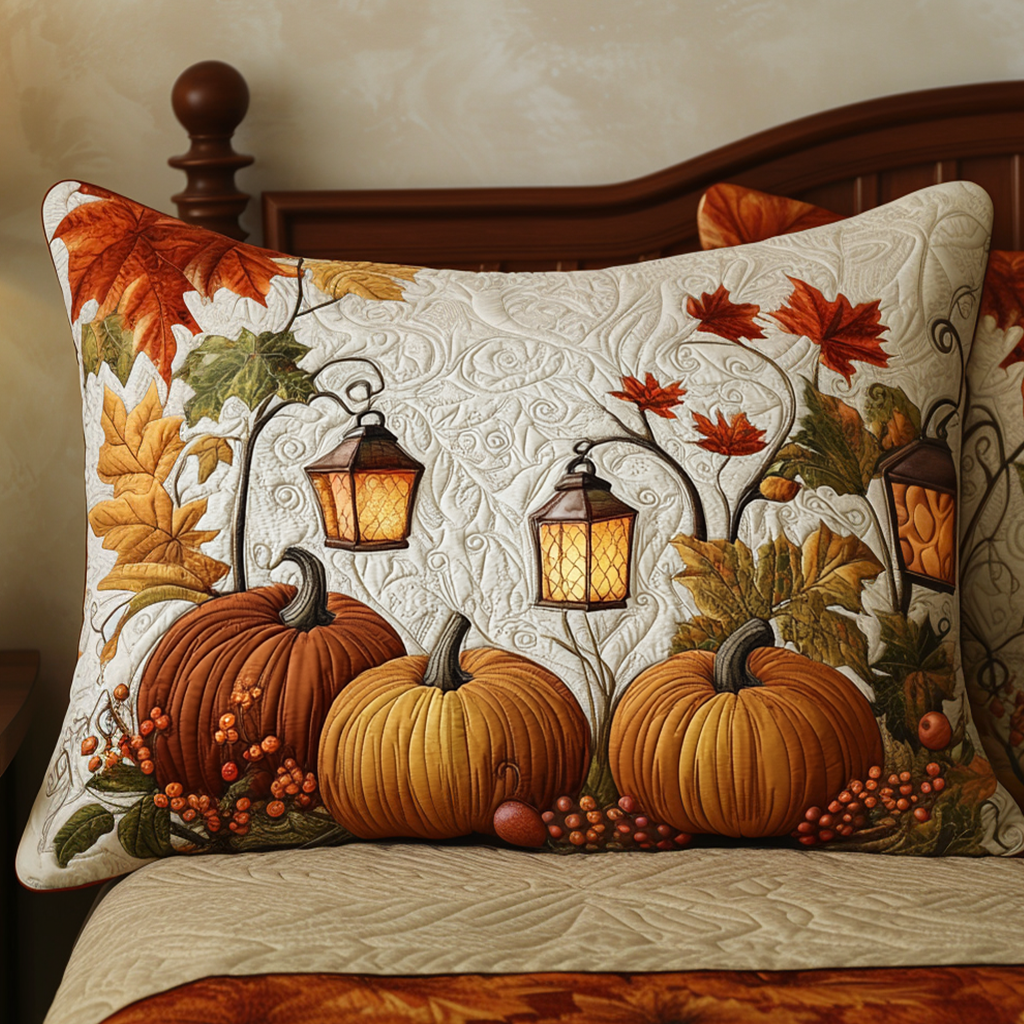 Funda de Almohada Acolchada Crisp Maple Nights