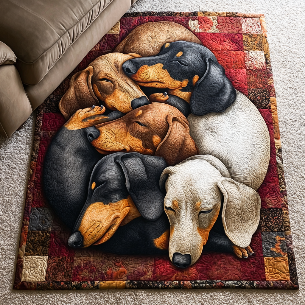 Alfombra de Área Dachshund Haven