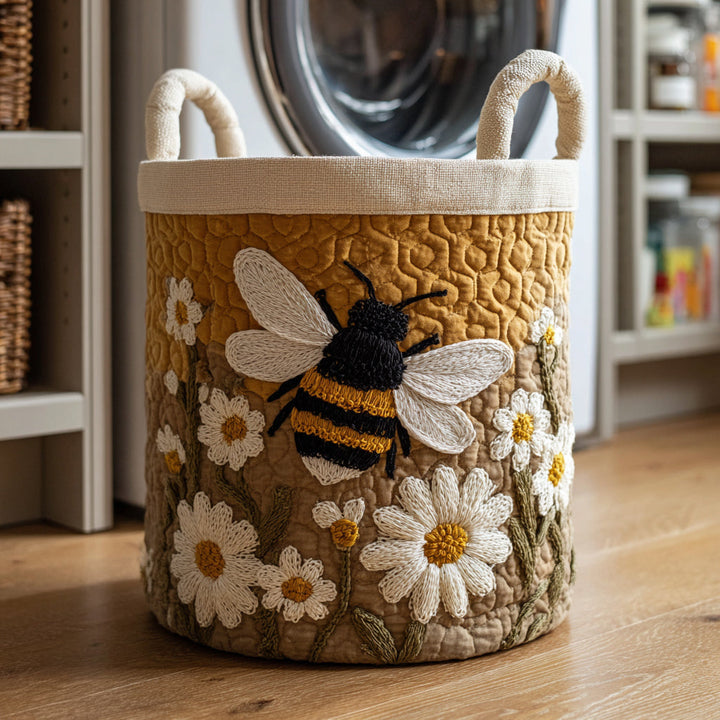 Cesta de Ropa Acolchada Daisy Bee