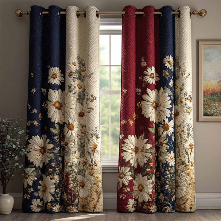 Cortinas Acolchadas Daisy Patriot