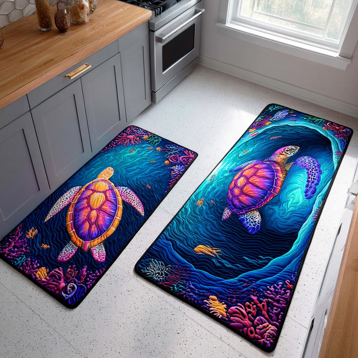 Alfombra de Cocina Deep Blue Journey