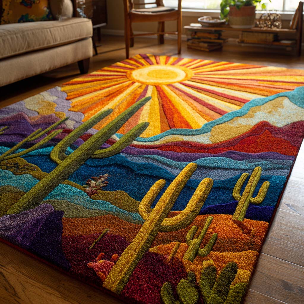 Alfombra de Área Desert Glow