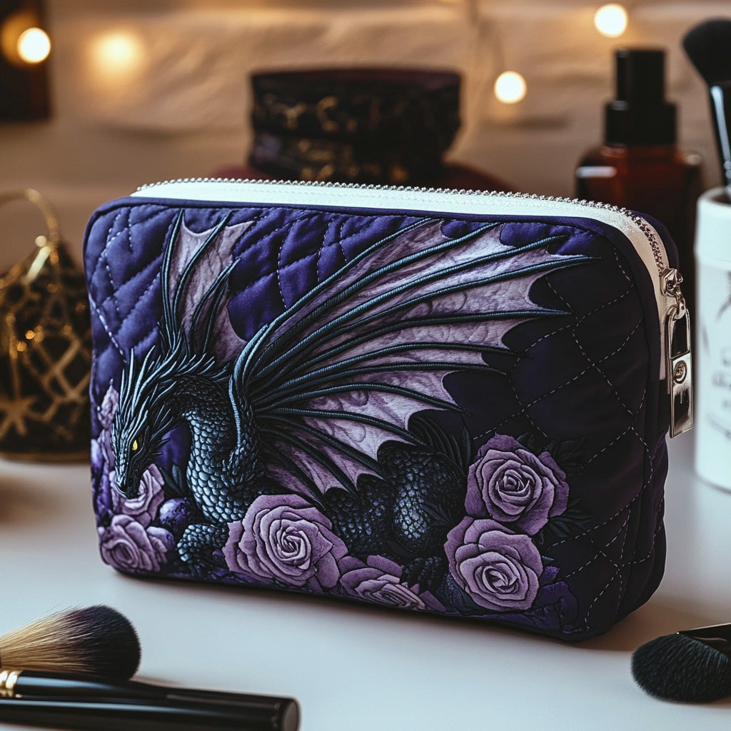 Bolsa de Maquillaje Acolchada Dragon Blossom