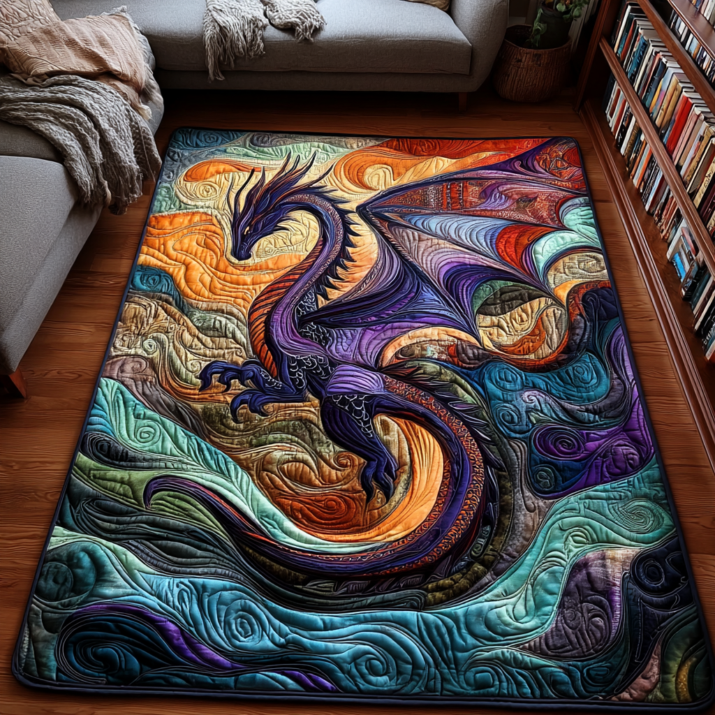 Alfombra de Área Dragon Crown
