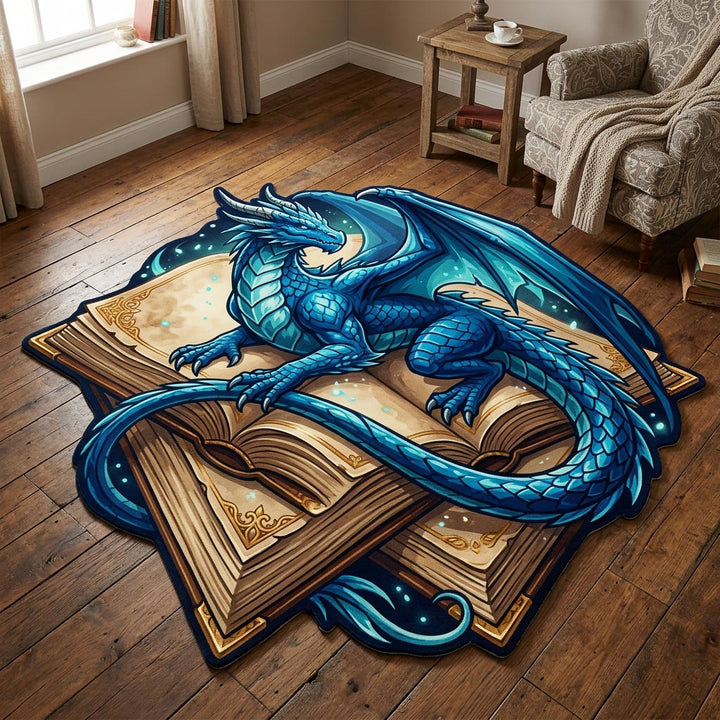 Alfombra de Área con Forma Personalizada Dragón