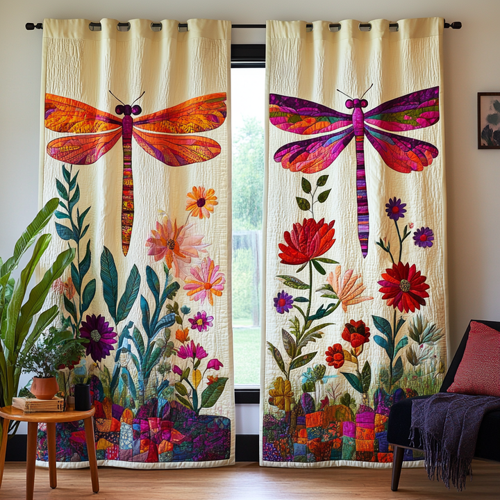 Cortinas Acolchadas Sueño de Libélula