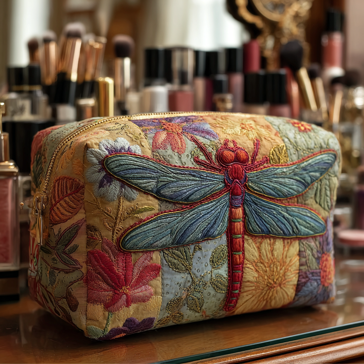 Bolsa de Maquillaje Acolchada Dragonfly Grace