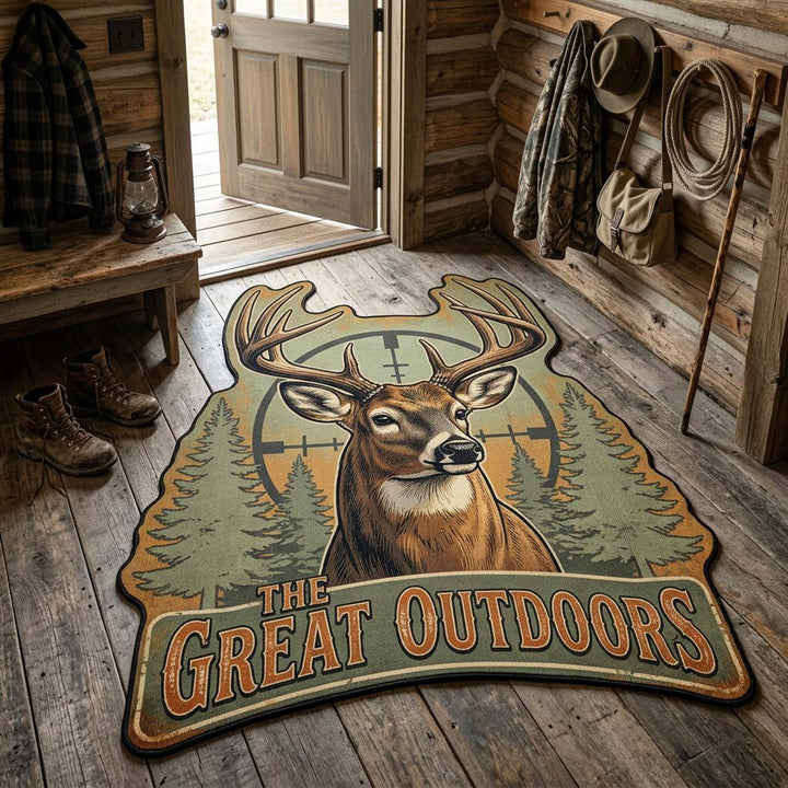 Ecos de la Naturaleza Alfombra de Área en Forma Personalizada