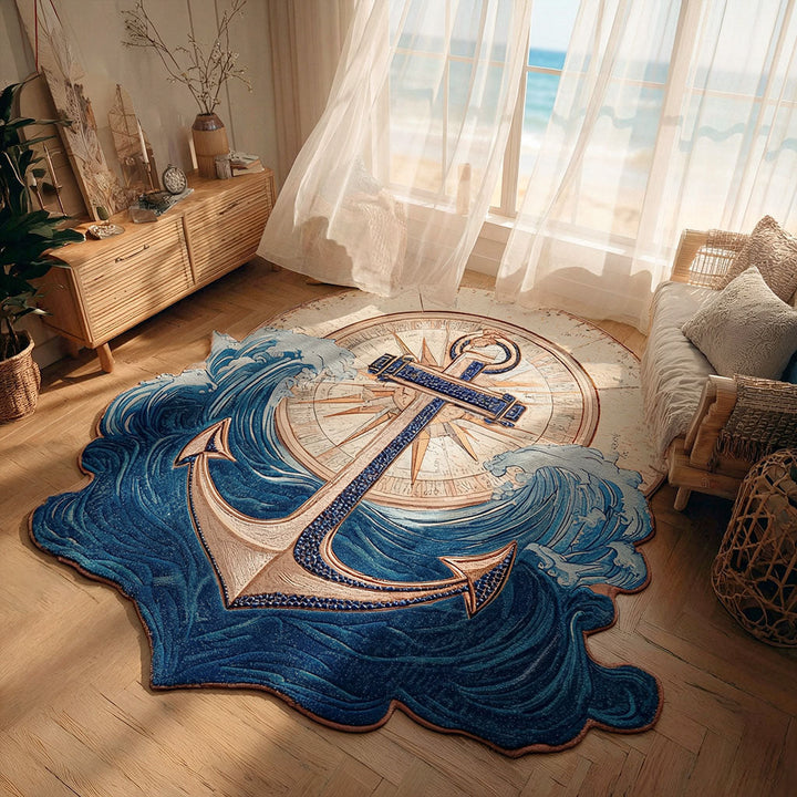 Alfombra de Área de Forma Personalizada Mosaic Bay Esmeralda