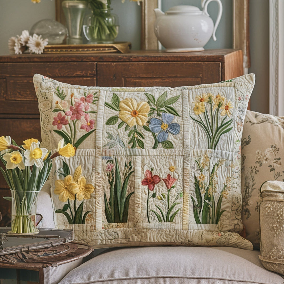 Funda de Almohada de Edredón Jardín Encantado