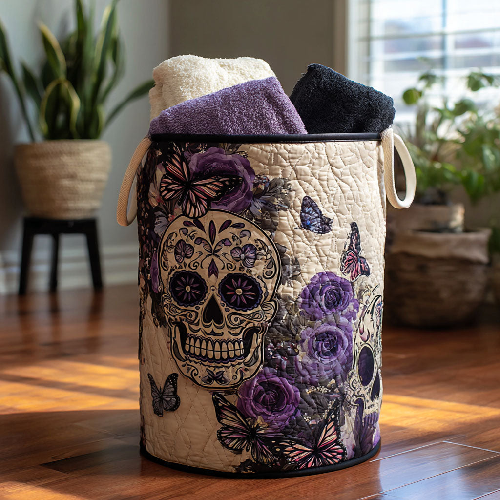 Cesta de Ropa Acolchada Eternal Bones