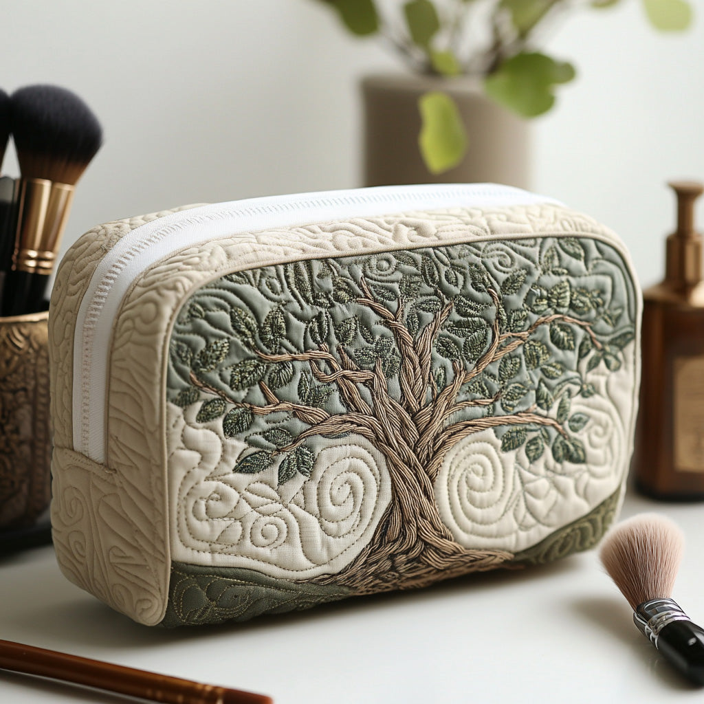 Bolsa de Maquillaje Acolchada Eternal Roots